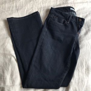 Joe’s jeans rocker fit dark blue jeans